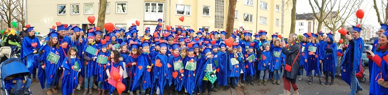 Karneval an der KGS Baadenberger Straße